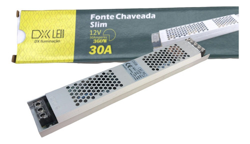 Fonte Chaveada Dx Slim 12v 30a 360w P/ Led