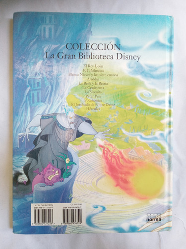 Libro Antiguo Infantil* Hercules * Disney / Norma 1997 (Usado)