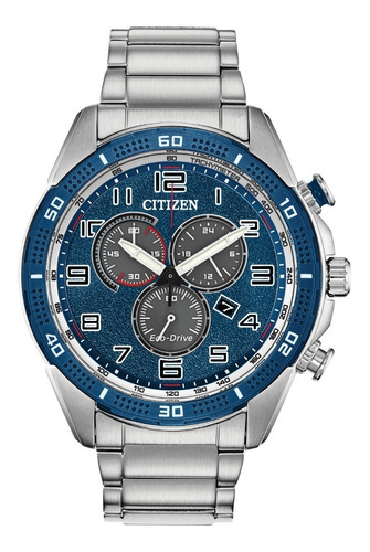 Citizen Drive Ar Chrono Blue Dial At2440-51l  ..... Dcmstore