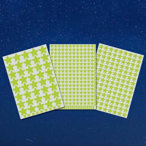 Adhesivos De Pared Iuminosas Estrellas Decoración Para