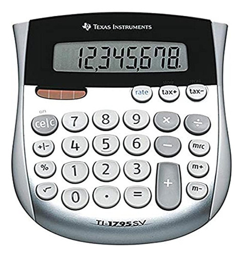 Texas Instruments Ti-1795 Sv Mini-desktop Calculadora 17311-