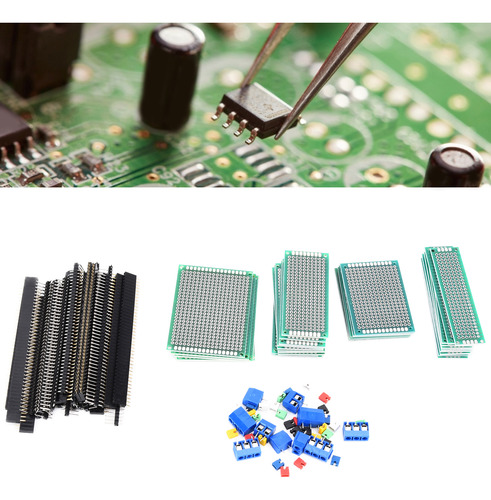 Kit De Placas De Circuito De Doble Cara, 100 Piezas, Pcb Uni
