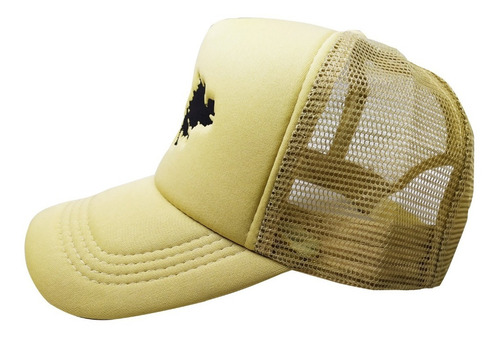 Imagen 4 de 5 de Gorra Trucker Islas Malvinas Argentinas Bordadas Beige