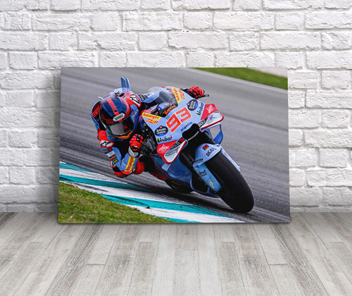 Cuadro Marc Marquez Ducati Motogp Canvas 60x40 Cm