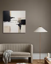 Comprar Cuadros Abstractos Pintado A Mano Modernos Texturas Nórdico 