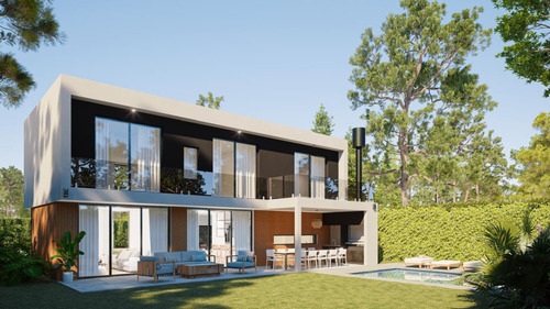 Excelente Casa En Venta, Diseño Moderno A Dos Cuadras Del Mar, Pinamar Norte