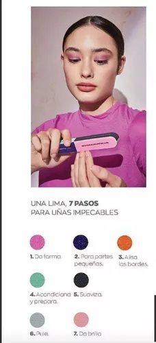 Lima Uñas 7 Pasos – Reve'l – Perú Cosmetics