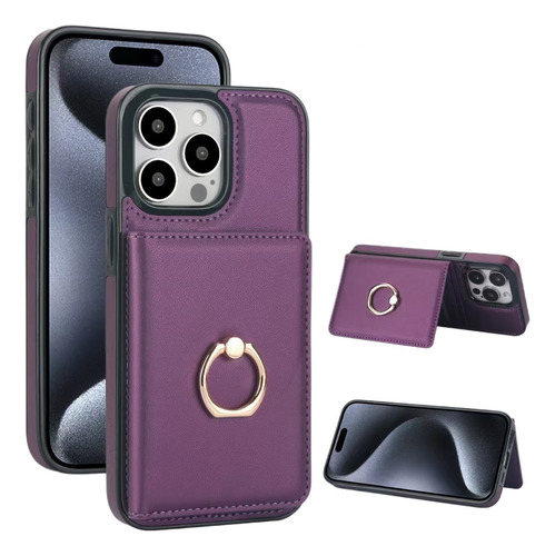 Mobile Phone Case With Card Holder For 14/15pro Max