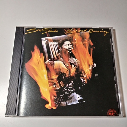 Blues Son Seals Live And Burning Cd 1a Ed Usa, B.b. King Lea