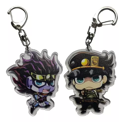 Jotaro Kujo and Star Platinum Chibi Keychain