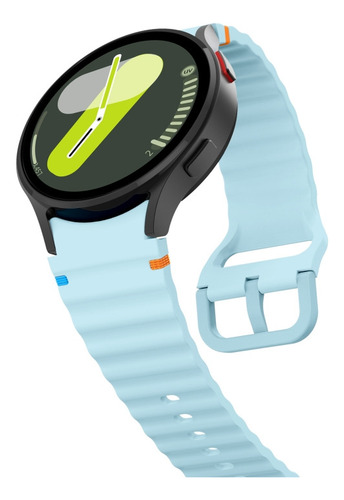 Correa De Silicona Azul Claro Para Samsung Galaxy Watch 7 40