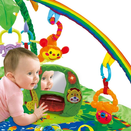 Gimnasio Rectangular Didáctico 5 Sentidos - Baby Innovation