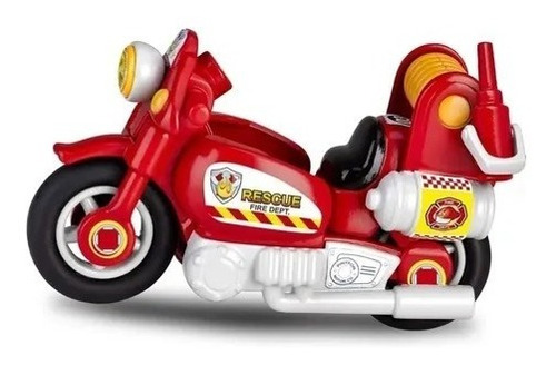Imagen 3 de 8 de Pinypon Action Moto De Bomberos Con Muñeco Pin Y Pon