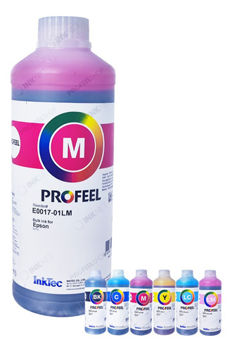 Tinta E0017 Corante Inktec 1l T504 T544 Ecotank L6191 L4260