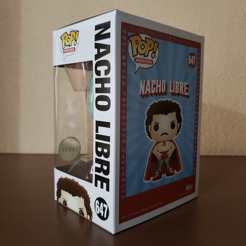Funko Pop! Movies Nacho Libre #647 Versión Chase Original (Usado)
