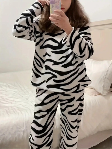 Pijama Mujer 2 Piezas Algodón Larga Genérica Primavera 2024