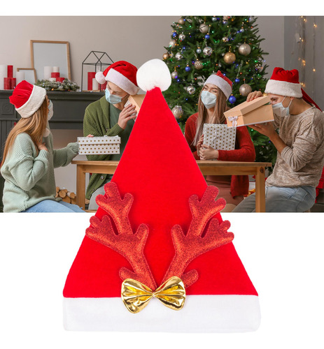 Sombrero De Navidad De Dibujos Animados, Decoración Rojo