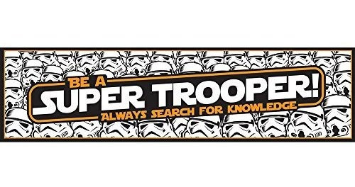 Star Wars Super Trooper Banner Para Maestros Y Decoración De
