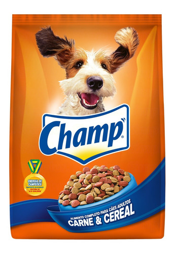 Alimento Champ para perro adulto sabor carne y cereales en bolsa de 20kg