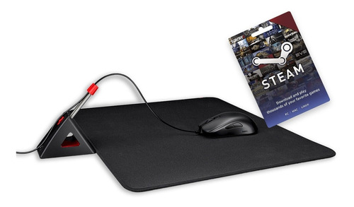 Imagen 1 de 5 de Combo Gamer Zowie Mouse Fk2-b + Mousepad G-sr + Camade Ii