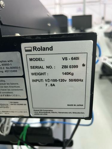 Impressora De Corte De Vinil Roland Versastudio® Vs 640i