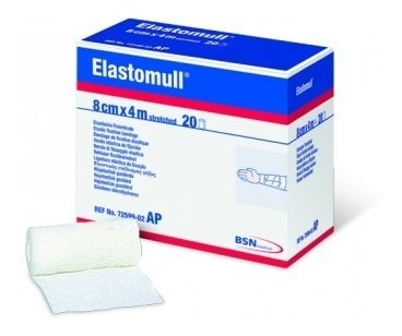 Elastomull  2 Cajas 20 Unid, 08 Cm X 4 Mt, Envio Incluido