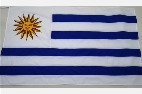 Bandera De Uruguay / Pabellón Nacional En Tela