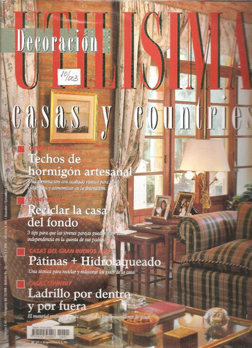 Revista Utilisima Decoracion Nº 21 Casas Y Countries