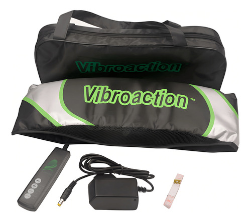 Cinturón Faja Reductora Vibrador Y Adelgazante Vibroaction Negro U