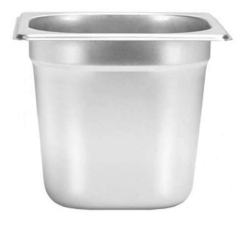Kit 10 Cubas Gastronomica Inox Gn 1/6x150mm Brasinox