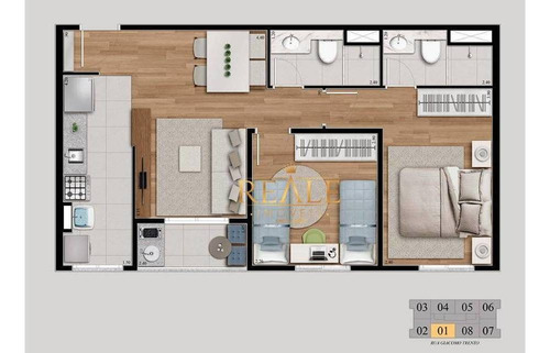 Imagem 4 de 24 de Apartamento À Venda, 54 M² Por R$ 260.000,00 - Vila Molleta - Valinhos/sp - Ap0778