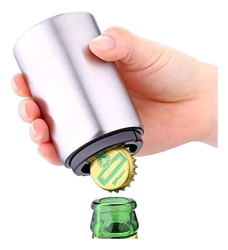Destapador Magnético Para Botellas Cerveza Refresco Acero