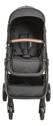 Carrinho De Bebê Cosmos Kiddo Melange Preto