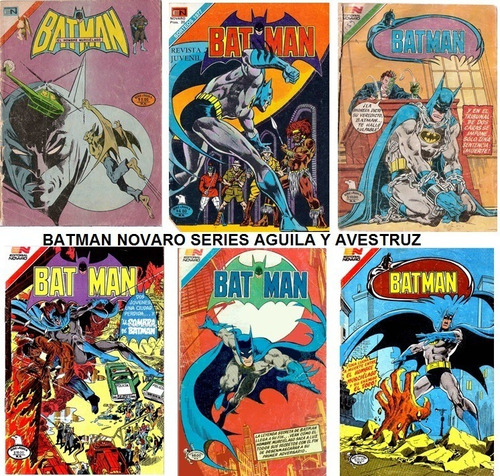 Imagen 2 de 10 de Colecciones Digitales Comics Batman Novaro Años 50/60/70/80