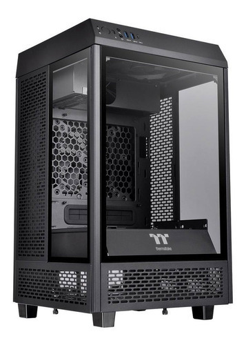 Gabinete Thermaltake The Tower 100 Mini Black Color Negro