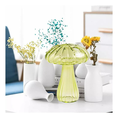 Decoración Del Florero De Cristal De La Maceta Hidropónica