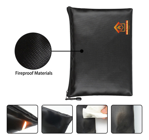 Xiaery Bolsas For Documentos, Impermeable, For Dinero, Bolsa