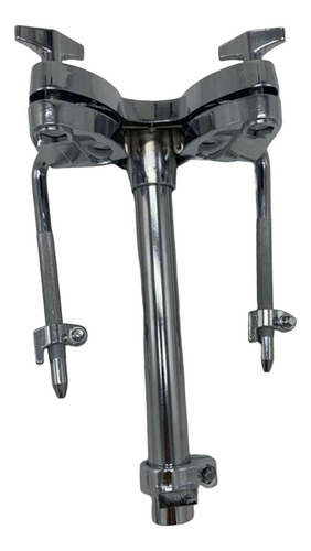 Drum Set Clamp Double Tom Clamp Extension Clip Stable Metal