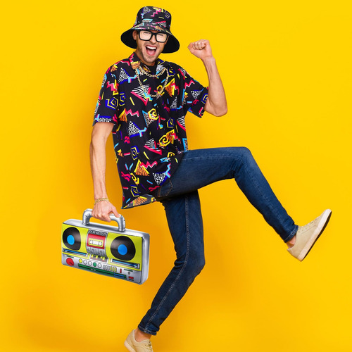 Hicarer Juego De 6 Accesorios Para Trajes De Los Años 80 Y 9