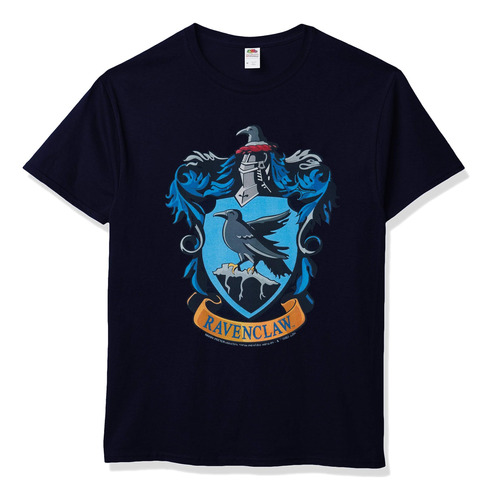 Harry Potter Camiseta Para Hombre Con Escudo De La Casa Rave