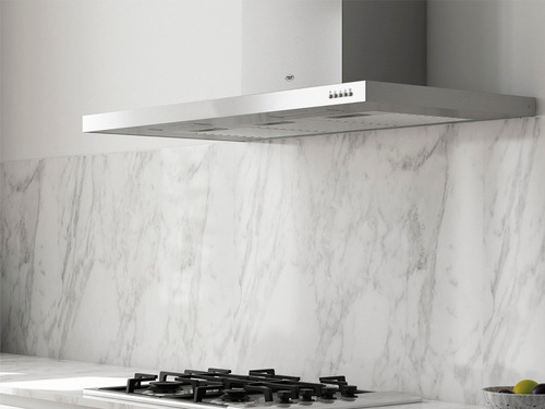 Campana Cocina Extractora Acero Inox Tst Nihuil 60cm C/motor
