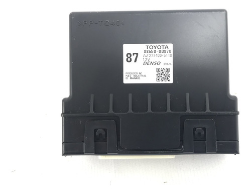 Kit Code Yaris Sedan Xl 1.5 2019 20 21 22 2023