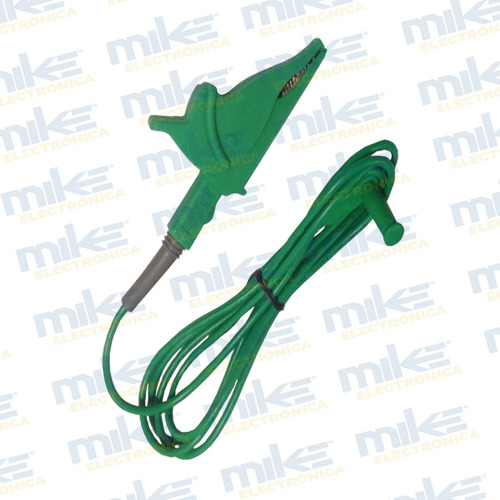 Linea De Prueba Con Pinzas Solo Enchufe Verde Uni-t