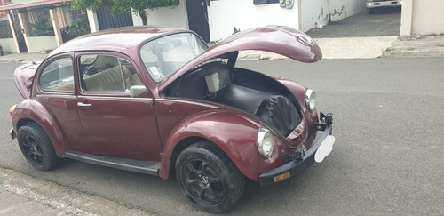 Volkswagen Escarabajo 1600cc Brasilero Color Concho De Vino