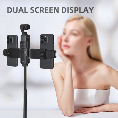 Soporte 2 Celulares Accesorios Para Cámara Dji Osmo Pocket 3