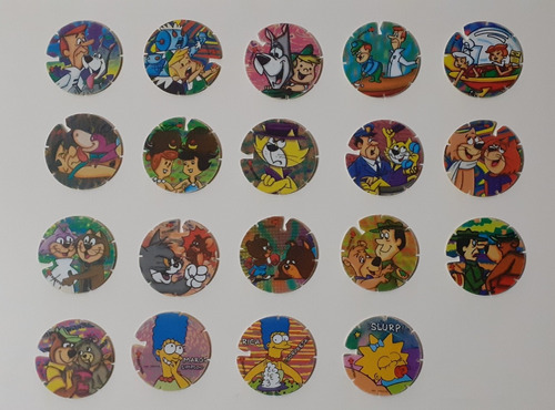 Lote De 19 Tazos Armables Del Año 1995 