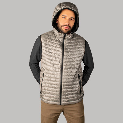 Chaleco Hombre Doble Vista Capucha Desmontable Greenlander