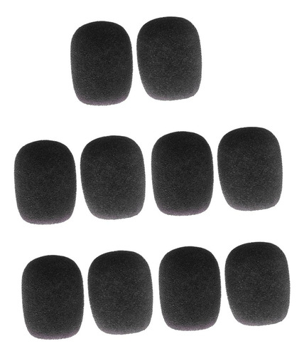 Paquete De 20 Micrófono De Esponja Wind Muff Mic Accesorio