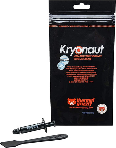 Thermal Grizzly Kryonaut 1g Pasta Térmica + Certificado