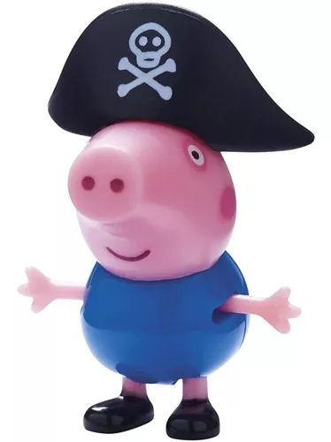 Brinquedo desenho peppa pig barco do vovo pig